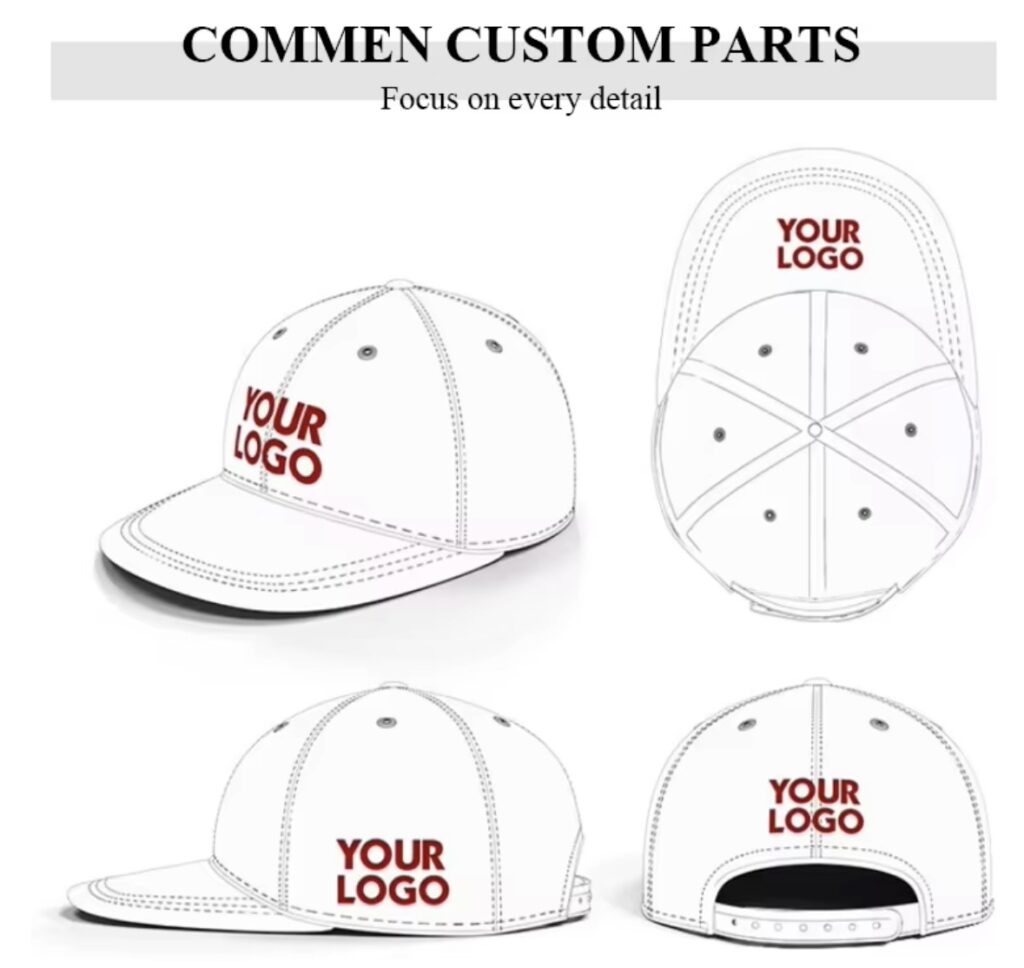 custom cotton baseball cap with logo summer sun protection visor hat for men women kids, small batch embroidery & printing