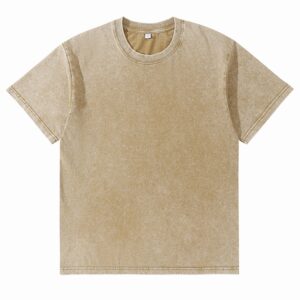 230g washed pure cotton drop shoulder t‑shirt | pre‑shrunk ultra soft